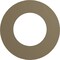 Ekena Millwork Claremont Ceiling Medallion (Fits Canopies up to 7"), 10 5/8"OD x 5 3/4"ID x 1/2"P, Firebrick CM10CLFIF - alternate 3